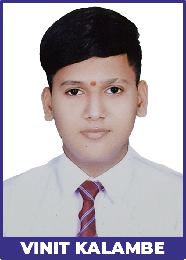 Vinit Kalambe - Best Student